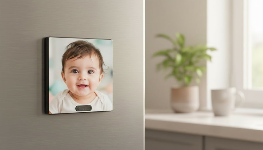 Music Box Fridge Magnet