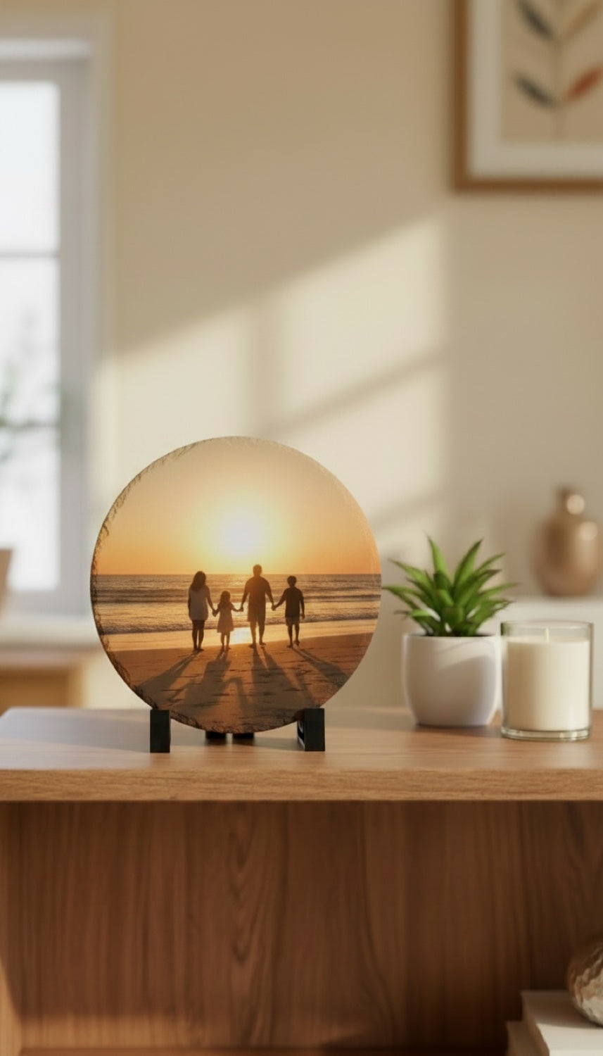 Memory Slate — Round shape